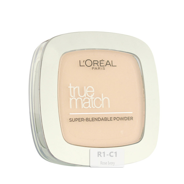 L'Oréal Paris True Match Super-Blendable Powder (R1/C1 Rose Ivory) 9 g
